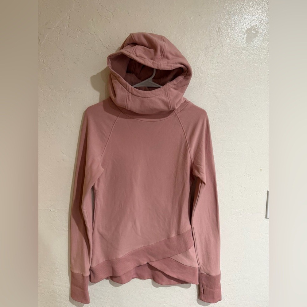 Marcella Soft Pink Cowl Neck Sweater size S